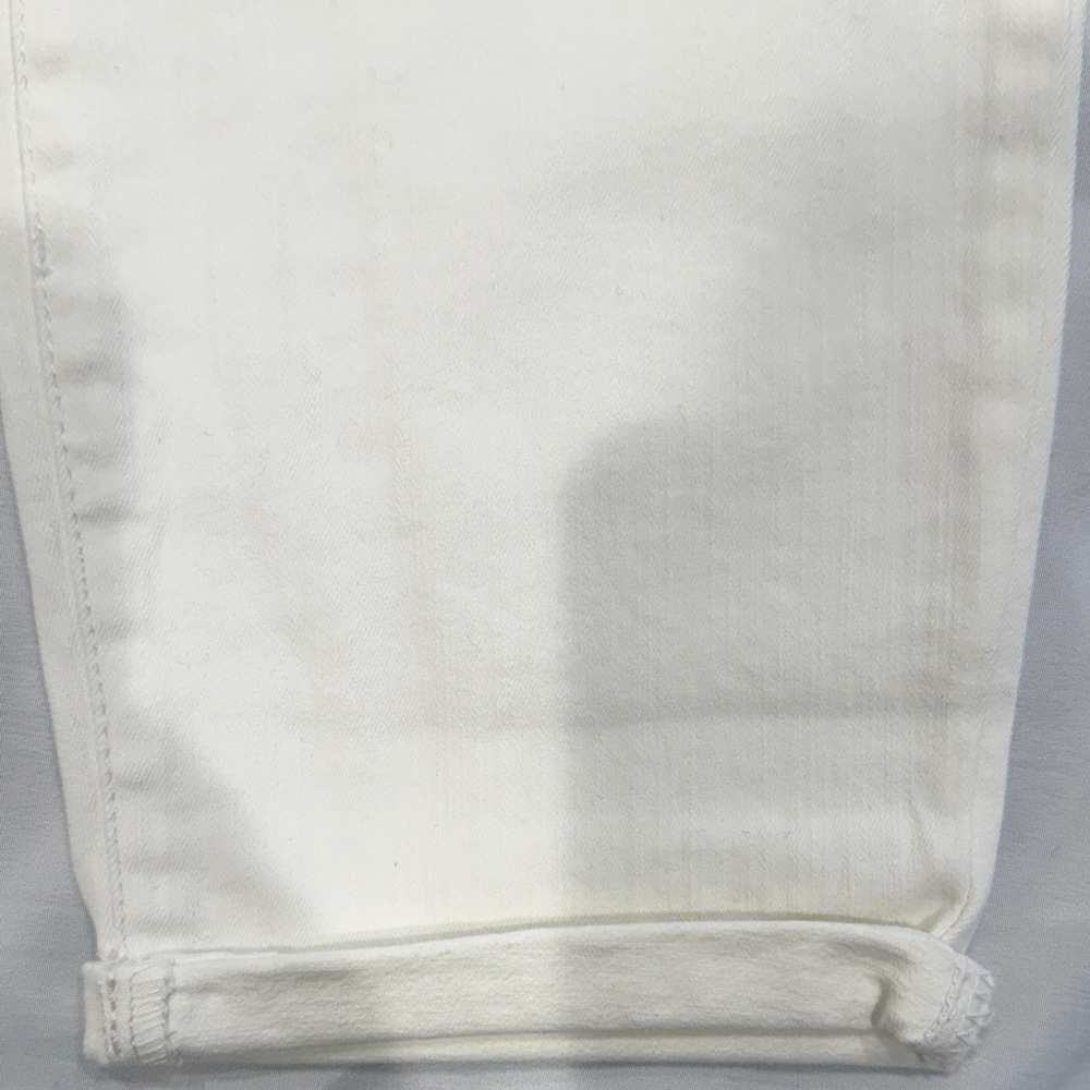NWT Jessica Simpson Soft Sculpt Rolled Crop Skinny White Jeans—12/31 - Picture 6 of 15